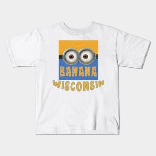 DESPICABLE MINION AMERICA WISCONSIN Kids T-Shirt